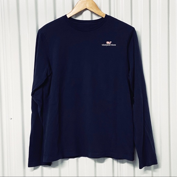 Vineyard Vines Girls Logo Graphic Long-Sleeve Tee - Picture 3 of 6